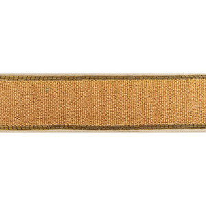 Luxe Bead Tape Gold by Kravet Trim