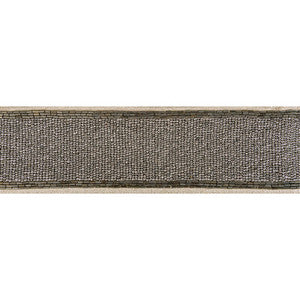 Luxe Bead Tape Graphite by Kravet Trim