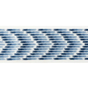 Chevron Wide Tape Indigo T30839.550.0 by Kravet Couture Trim