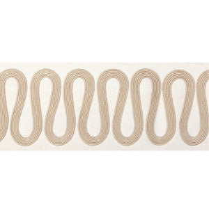 Wiggle Wide Tape Gold T30840.416.0 by Kravet Couture Trim