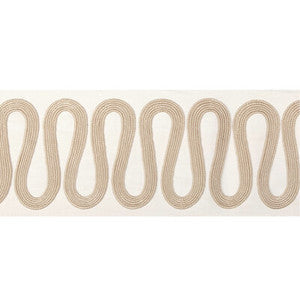 Wiggle Wide Tape Gold T30840.416.0 by Kravet Couture Trim