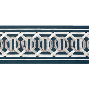 Octagon Wide Tape Indigo T30841.50.0 by Kravet Couture Trim