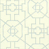 BAMBOO LATTICE - Off White by Thibaut Wallpaper
