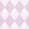 DELLA - Purple by Thibaut Wallpaper