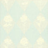 DELLA - Aqua by Thibaut Wallpaper