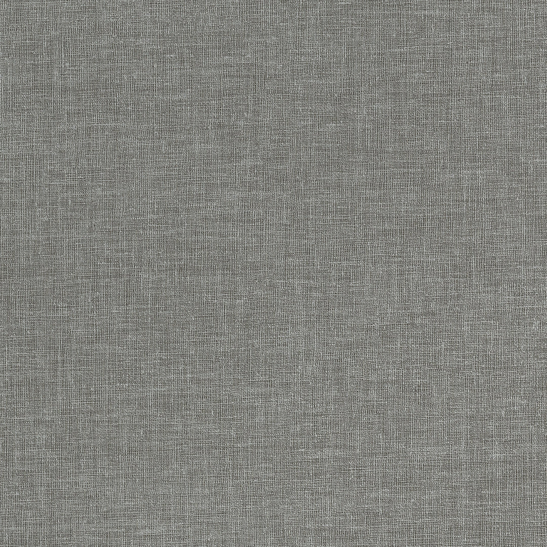 LINEN WEAVE - Dark Grey by Thibaut Wallpaper