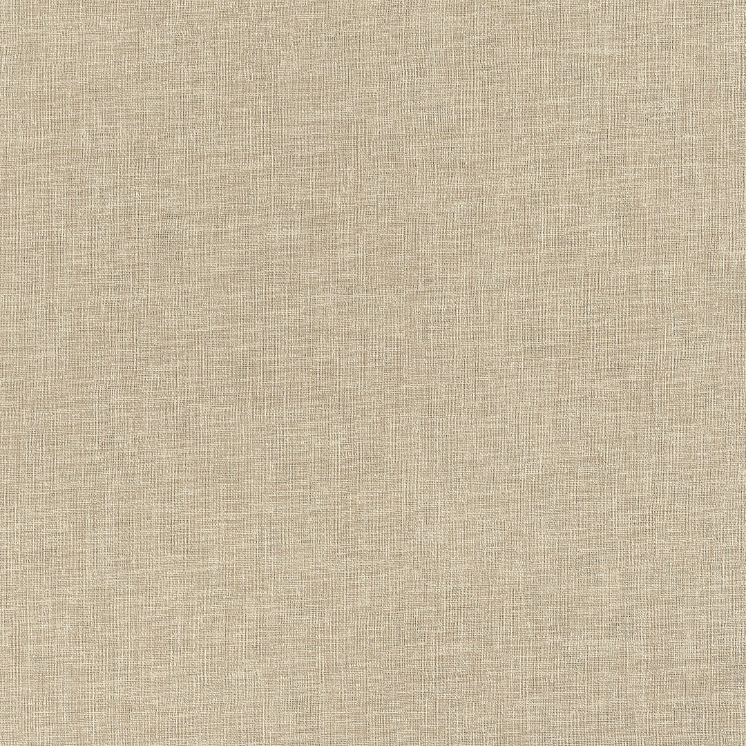 LINEN WEAVE - Caramel by Thibaut Wallpaper