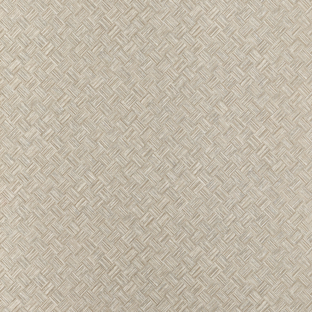 SADDLE WEAVE - Beige by Thibaut Wallpaper
