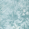 PALMIER - Spa Blue by Thibaut Wallpaper