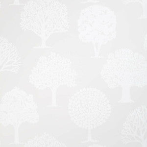 Russell Square Pearl on White T35106 By Thibaut Wallpaper