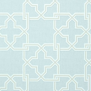 Pierson Ice Blue T35127 by Thibaut Wallpaper