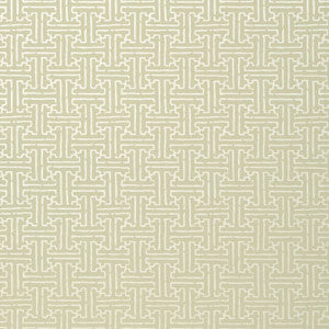 Taza Metallic Gold on Beige T35167 by Thibaut Wallpaper