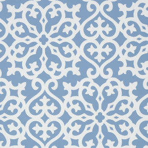 Allison Blue T35181 by Thibaut Wallpaper