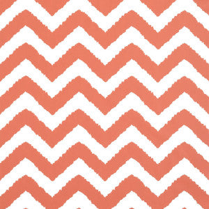 Widenor Chevron Coral T35192 by Thibaut Wallpaper