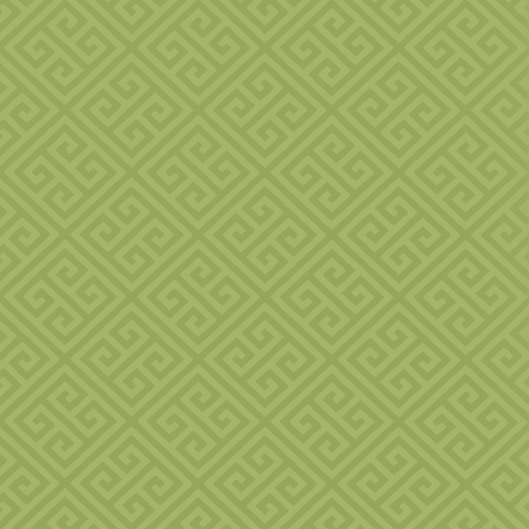 MAZE - Green by Thibaut Wallpaper