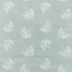 Andros Cream on Aqua T3626 by Thibaut Wallpaper