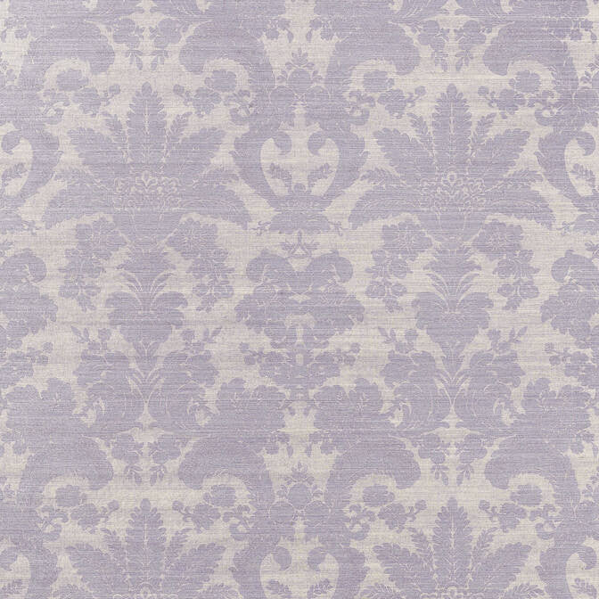 West Indies Damask Metallic Silver on Taupe T3631 by Thibaut Wallpaper Thibaut Wallpaper West Indies Damask Metallic Silver on Taupe T3631Wallpaper Grasscloth Resource 2 Printed Sisal CHINA </p><p>Repeat: V: 24 36 - Fabric Carolina -