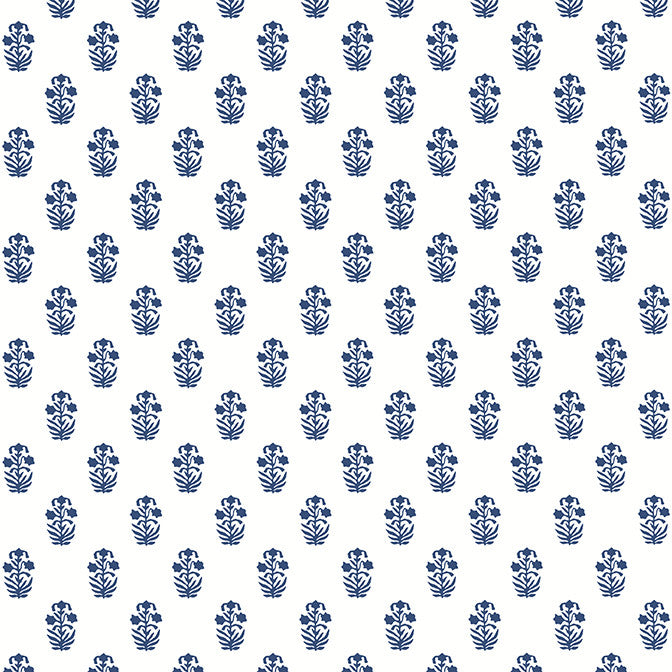 Corwin Navy on White T36400 by Thibaut Wallpaper Thibaut Wallpaper Corwin Navy on White T36400Wallpaper Indienne Non Woven Wallpaper UNITED STATES </p><p>Repeat: V: 4.25 27 - Fabric Carolina -
