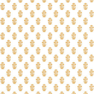 Corwin Gold on White T36404 by Thibaut Wallpaper