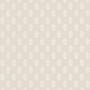 Corwin White on Natural T36405 by Thibaut Wallpaper