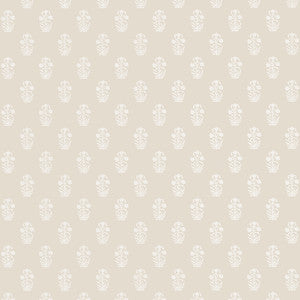Corwin White on Natural T36405 by Thibaut Wallpaper