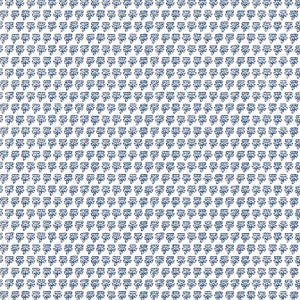 Mimi Navy T36445 by Thibaut Wallpaper
