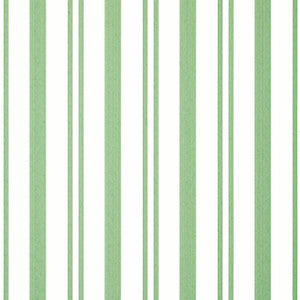 Maggie Stripe Green T36458 by Thibaut Wallpaper