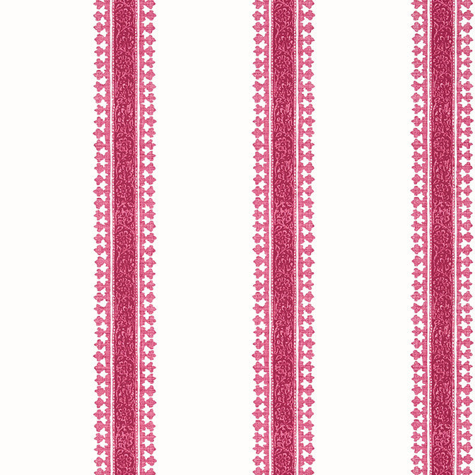 Cambridge Stripe Raspberry T36469 by Thibaut Wallpaper Thibaut Wallpaper Cambridge Stripe Raspberry T36469Wallpaper Indienne Non Woven Wallpaper UNITED STATES </p><p>Repeat: V: - 27 - Fabric Carolina -