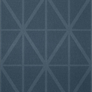 Cafe Weave Trellis Navy T364 by Thibaut Wallpaper