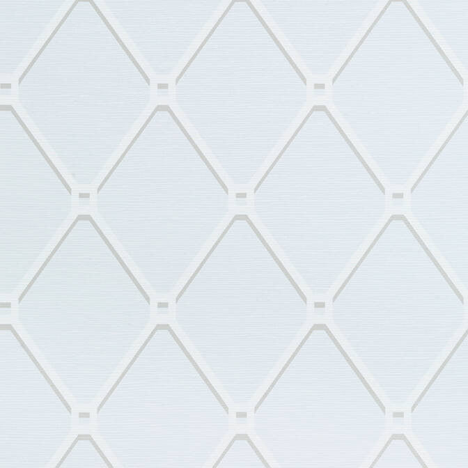 Easom Trellis Ice Blue T4050 by Thibaut Wallpaper Thibaut Wallpaper Easom Trellis Ice Blue T4050Wallpaper Surface Resource Wallpaper U.S.A. </p><p>Repeat: V: 12.75 27 - Fabric Carolina -