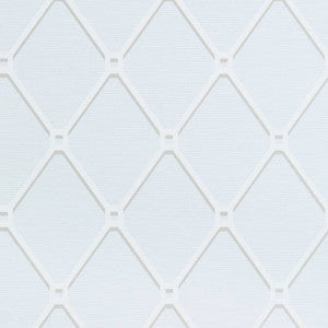 Easom Trellis Ice Blue T4050 by Thibaut Wallpaper