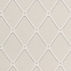 Easom Trellis Grey T4054 by Thibaut Wallpaper
