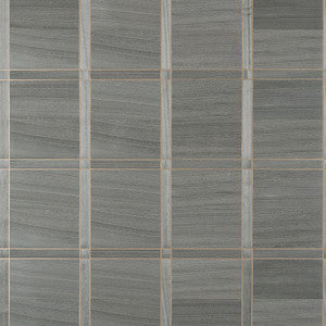 Wood Panel Charcoal and Metallic Gold T41001 by Thibaut Wallpaper
