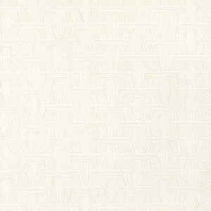 Hinton Tunnel Ivory T41013 by Thibaut Wallpaper