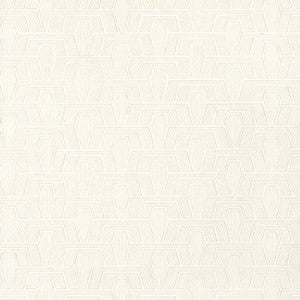 Hinton Tunnel Ivory T41013 by Thibaut Wallpaper
