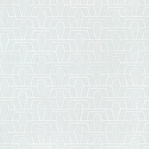 Hinton Tunnel Soft Blue T41015 by Thibaut Wallpaper