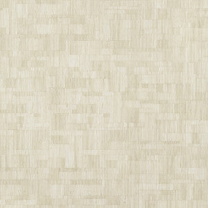 Bamboo Mosaic Sand T41019 by Thibaut Wallpaper