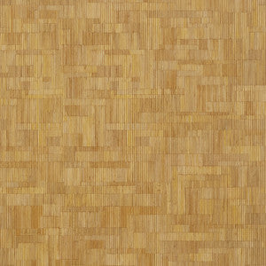 Bamboo Mosaic Natural T41022 by Thibaut Wallpaper