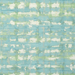 Illusion Teal and Green T41040 by Thibaut Wallpaper