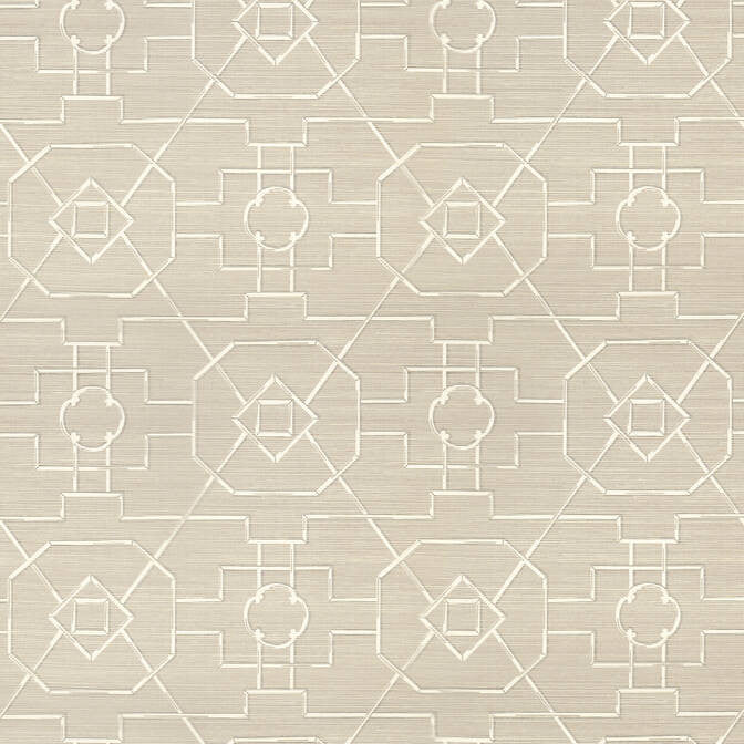 East Gate Taupe T41151 by Thibaut Wallpaper Thibaut Wallpaper East Gate Taupe T41151Wallpaper Grasscloth Resource 3 Printed Sisal KOREA </p><p>Repeat: V: 19 36 - Fabric Carolina -