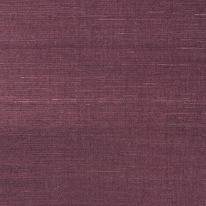Shang Extra Fine Sisal Plum T41164 by Thibaut Wallpaper
