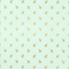 COTSWOLD - Metallic Gold on Aqua by Thibaut Wallpaper