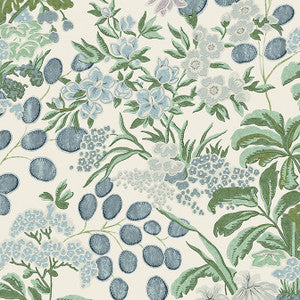 Meadow Lavender and Blue T42038 by Thibaut Wallpaper
