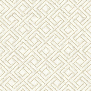 French Lattice Cream T42051 by Thibaut Wallpaper