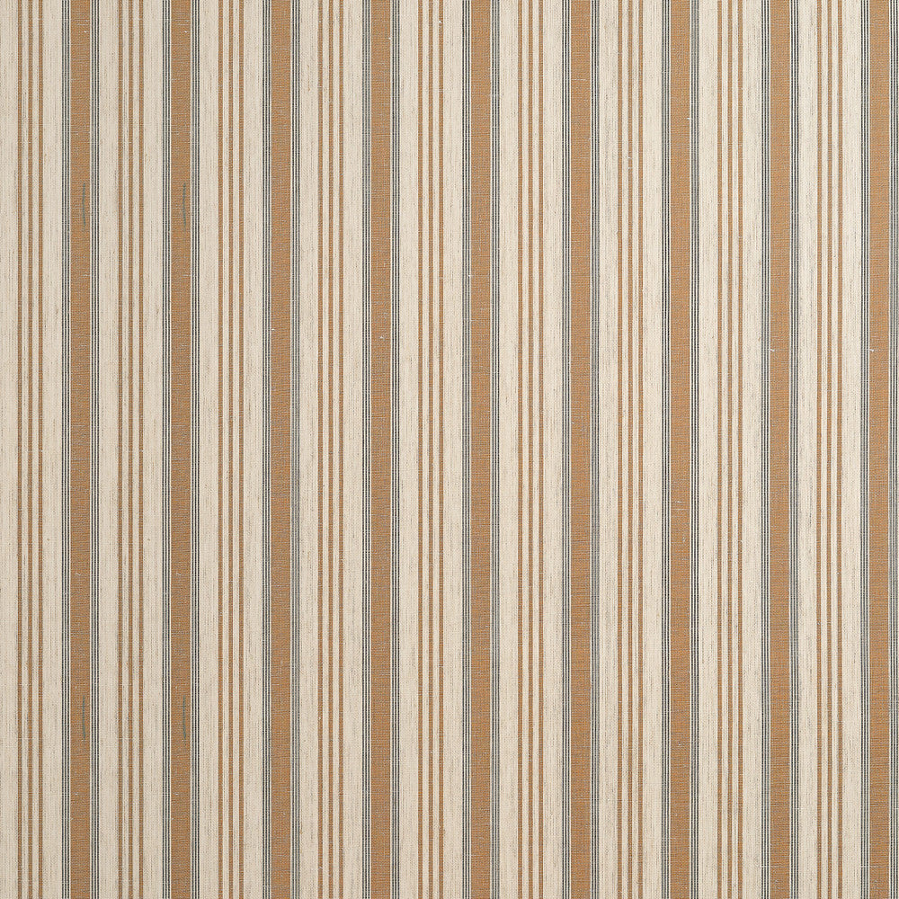 Thibaut Wallpaper Bennett Stripe Cognac T44004 Wallpaper Linen Mesh Grasscloth U.S.A </p><p>Repeat: H: , V: 36  in  (91.44  cm) - My Fabric Connection -