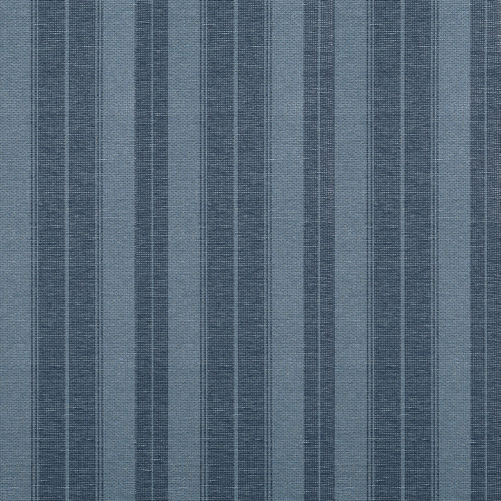 Thibaut Wallpaper Frisco Stripe Navy T44010 Wallpaper Paperweave U.S.A </p><p>Repeat: H: , V: 36  in  (91.44  cm) - My Fabric Connection -