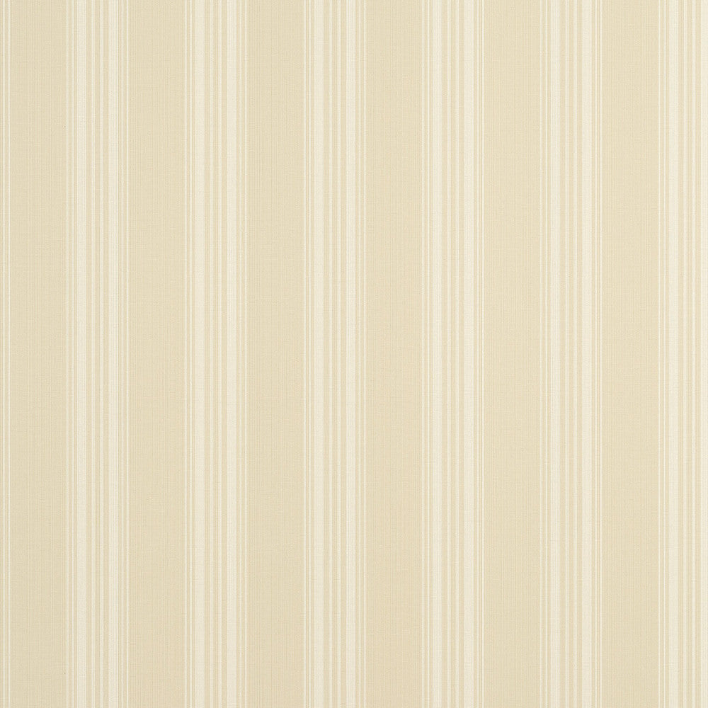 Thibaut Wallpaper Scarlet Stripe Buttercream T44014 Wallpaper Non Woven Wallpaper U.S.A </p><p>Repeat: H: , V: 27  in  (68.58  cm) - My Fabric Connection -