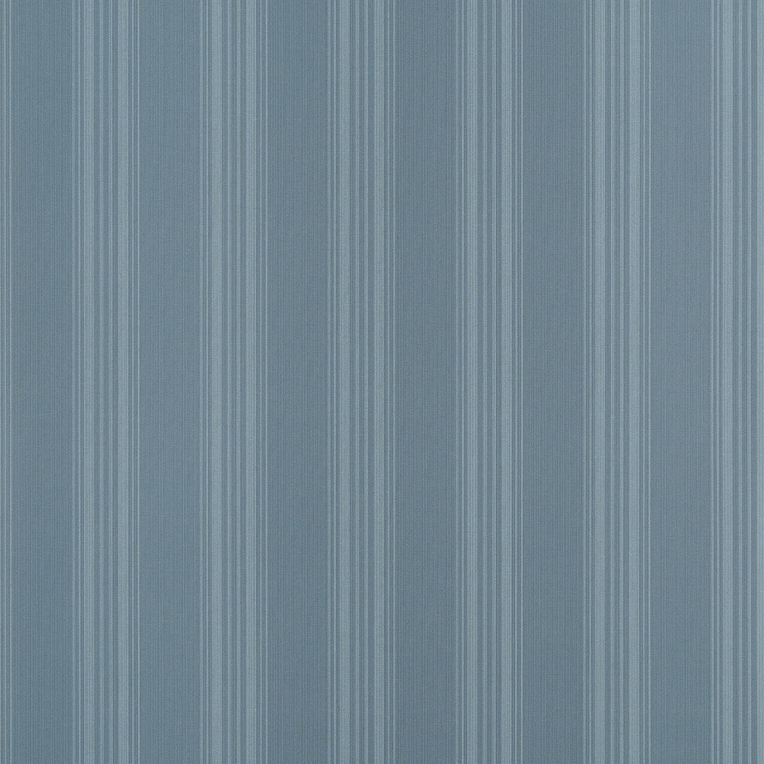 SCARLET STRIPE - Slate Blue by Thibaut Wallpaper