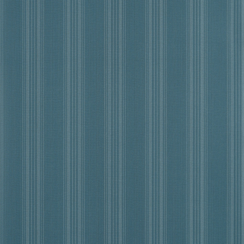 Thibaut Wallpaper Scarlet Stripe Peacock Blue T44018 Wallpaper Non Woven Wallpaper U.S.A </p><p>Repeat: H: , V: 27  in  (68.58  cm) - My Fabric Connection -