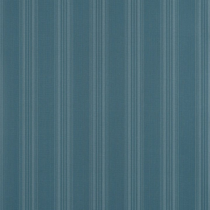 Thibaut Wallpaper Scarlet Stripe Peacock Blue T44018 Wallpaper Non Woven Wallpaper U.S.A </p><p>Repeat: H: , V: 27  in  (68.58  cm) - My Fabric Connection -